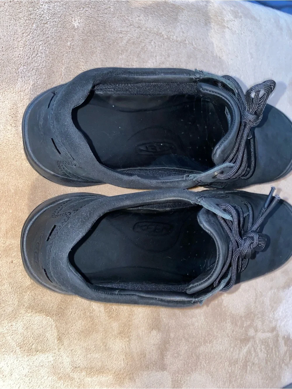 Keen Men's Black Casual Lace-Up Shoes